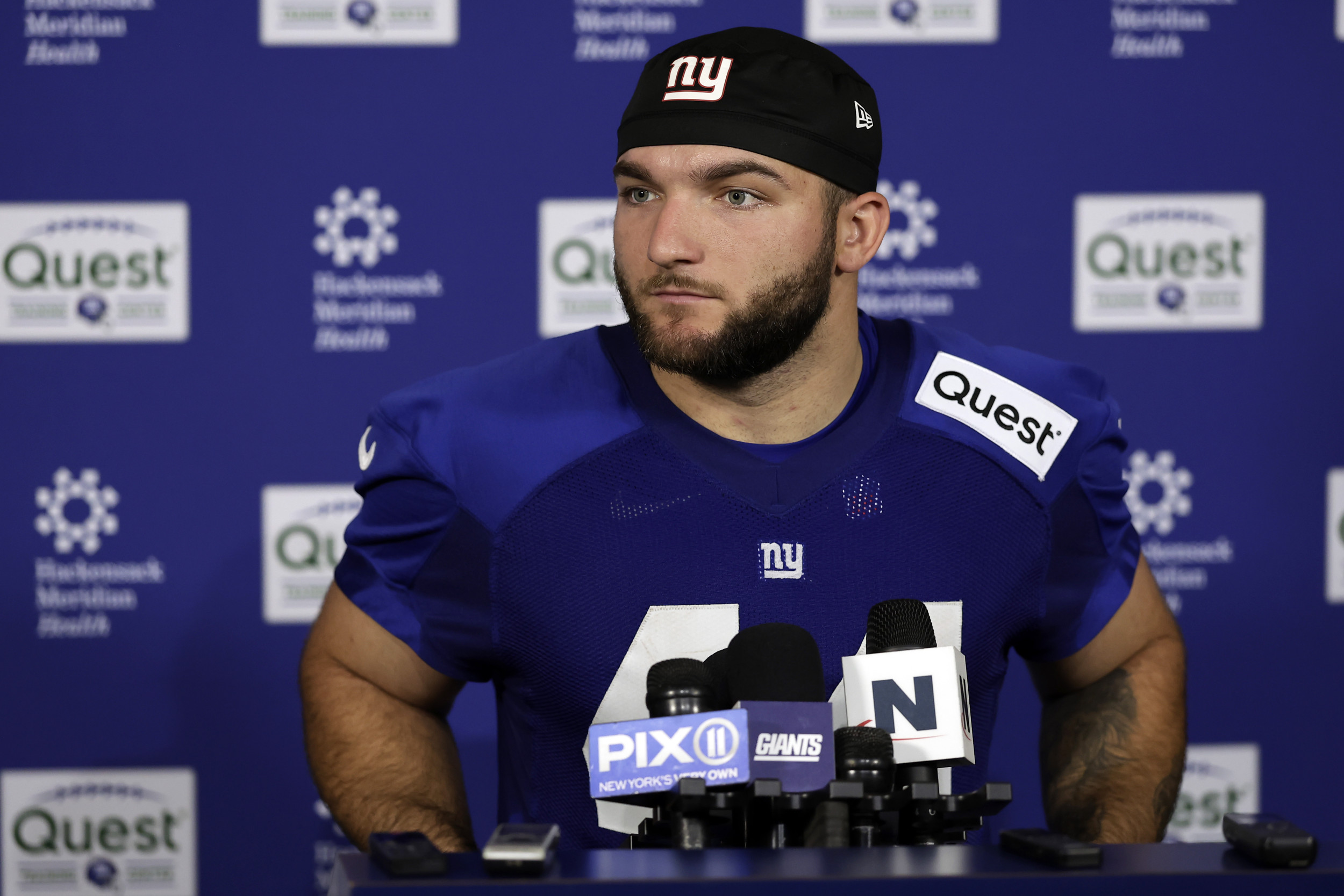 Cam Skattebo Injury Sparks NY Giants to Hunt for Free Agents