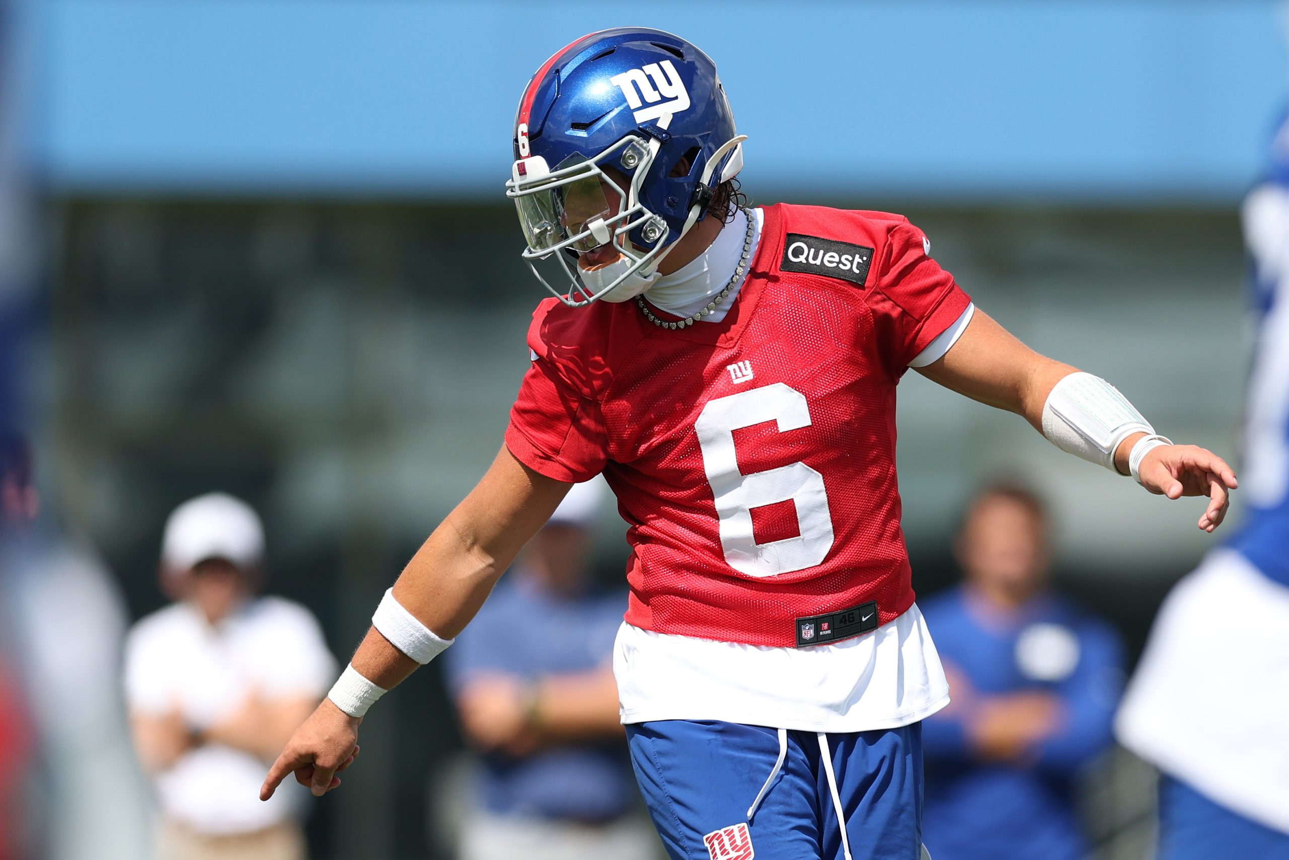 NY Giants Rookie Opens Up on Connection With Josh Allen