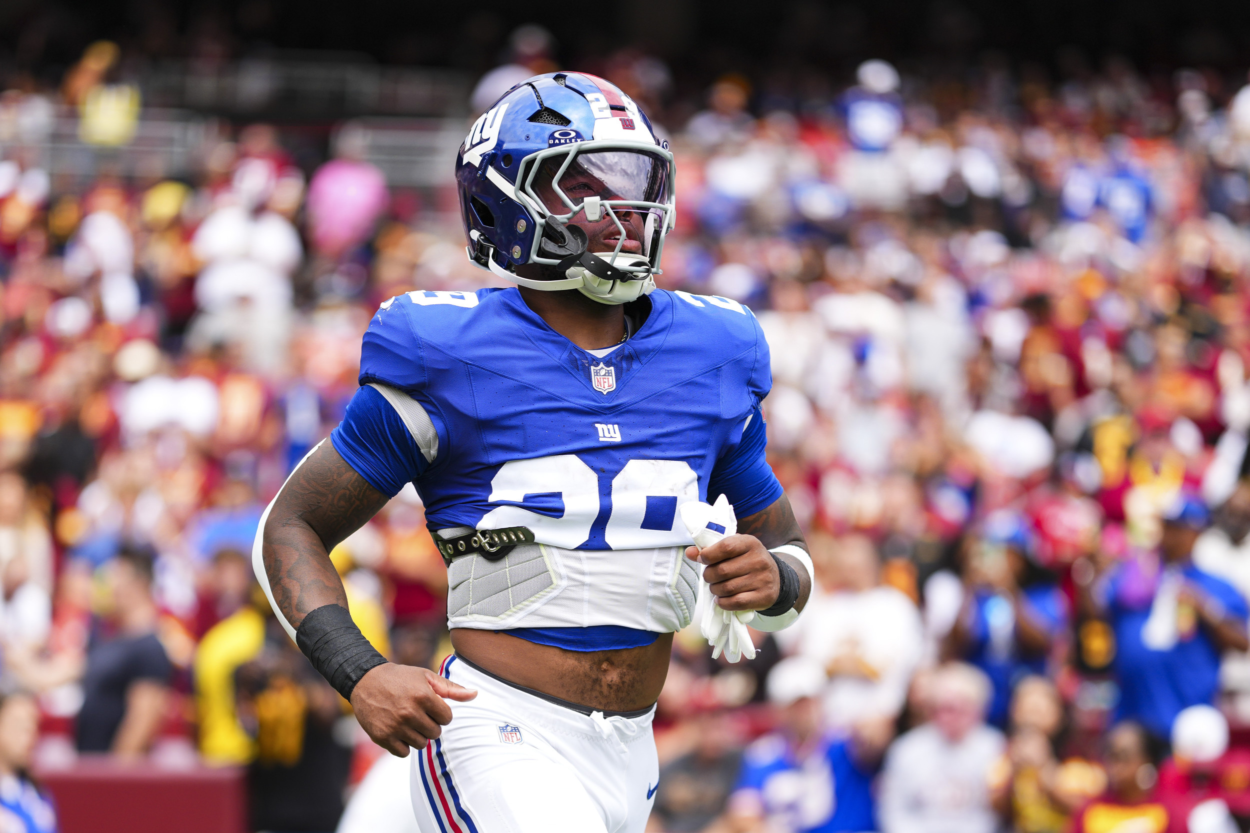 Giants RB Sends Pointed Message About Week 1 Coaching Mistake