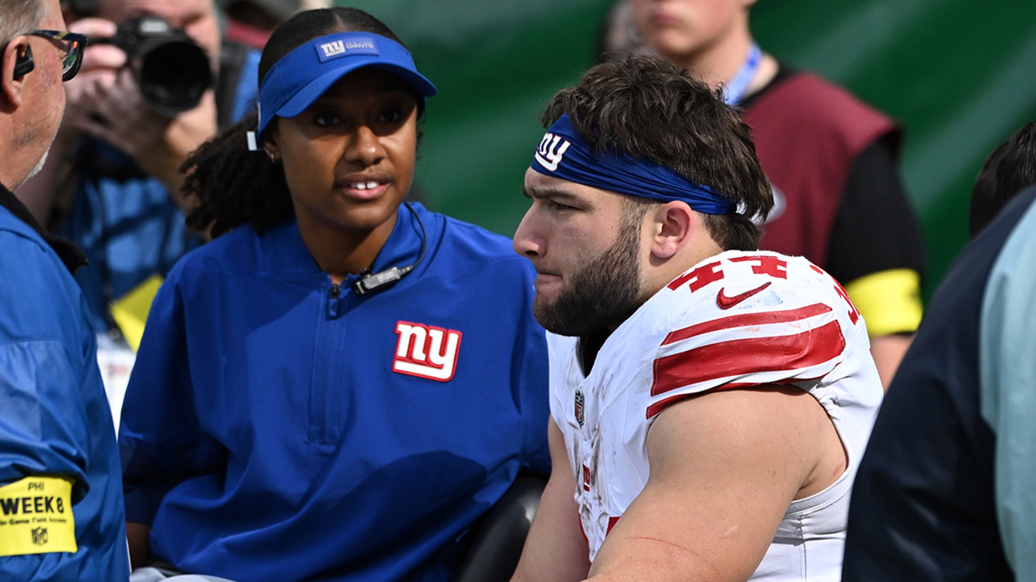 Giants Star Cam Skattebo To Be Released From Hospital on Monday, Dad Says