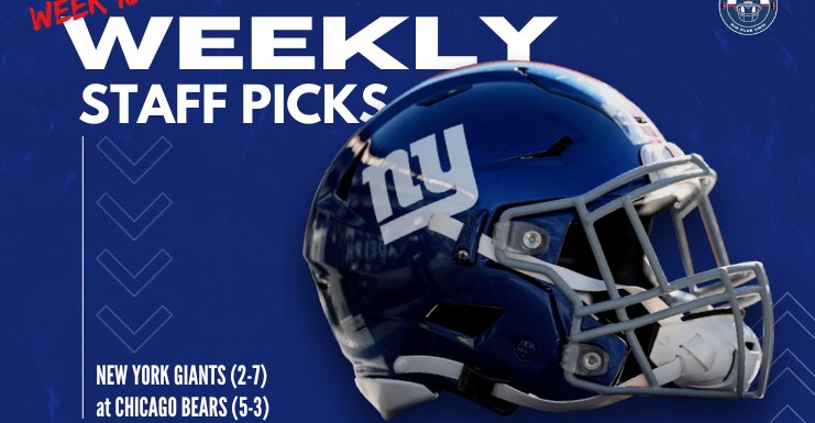 NFL Week 10 picks, predictions: Is there any faith left in the Giants?